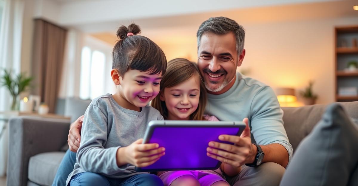 Family using Mia
